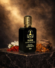 Royal Essence Perfume for Men 50ml – Exotic Saffron & Amber Woody Fragrance