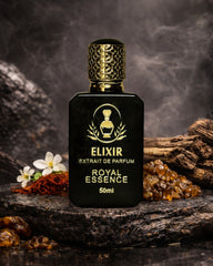 Royal Essence Perfume for Men 50ml – Exotic Saffron & Amber Woody Fragrance